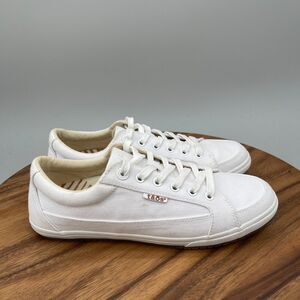 Taos Moc Star Shoes Womens Size 10 White Casual Comfort Walking Sneakers